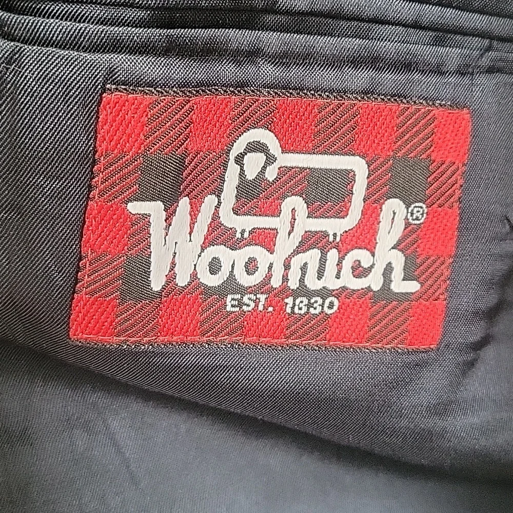 Vintage Woolrich Blazer Plaid Wool Blue Multicolor Excellent Condition
